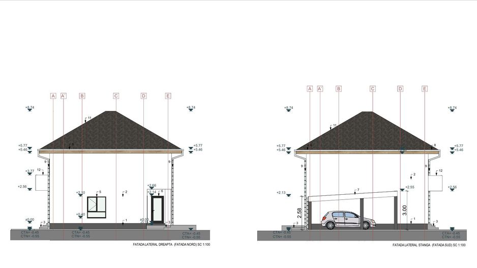 De vanzare casa in constructie  4 camere P+1E, Cristian Sibiu - Poză 2