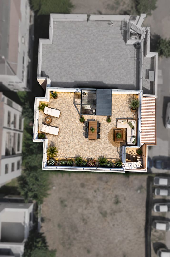 COMPOZITORI - Primo | 3 camere | Terasă 100 mp | Parcare + Boxa | 2014 - Poză 2