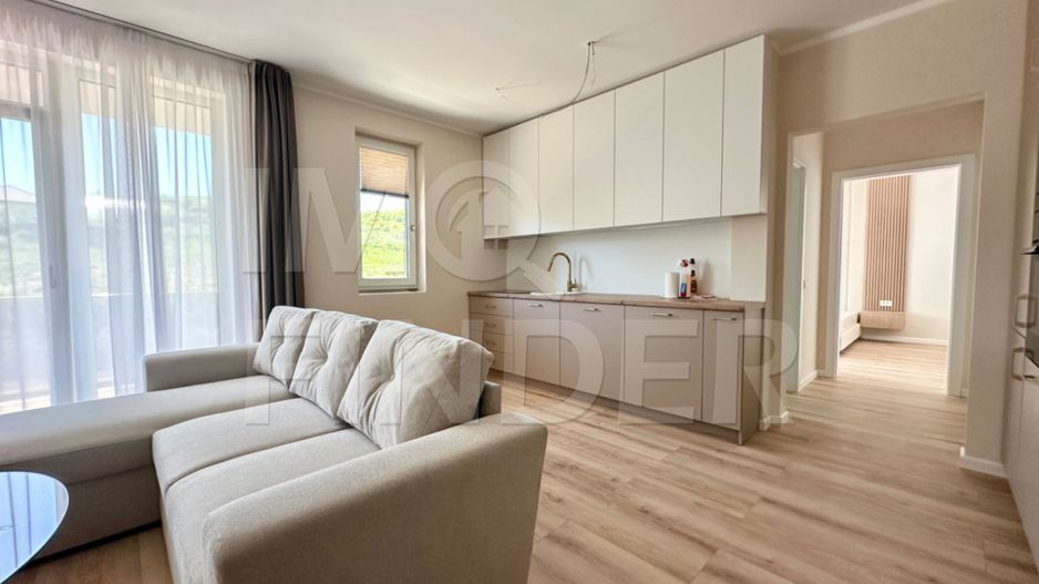 2 camere premium cu terasa generoasa | design elegant | complet mobilat - Poză 2