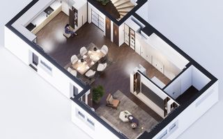 Apartament semifinisat, de Lux, zona semicentrală, 248mp SC, 154mp SU - Poză 1