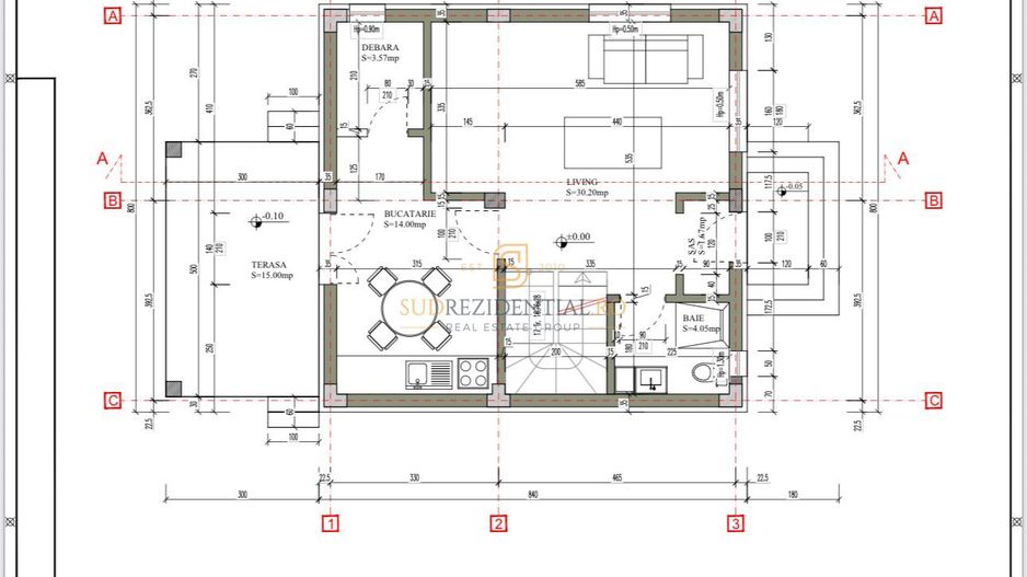 Casa individuala P+1, curte libera 350 mp, zona Berceni-Vidra, Ilfov - Schiță 18