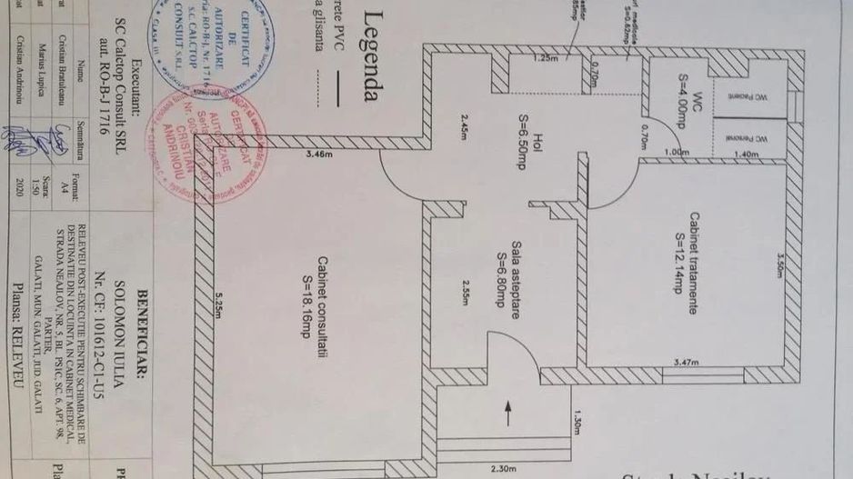 Închiriez cabinet medical /Avizat DSP/50mp - Poză 10