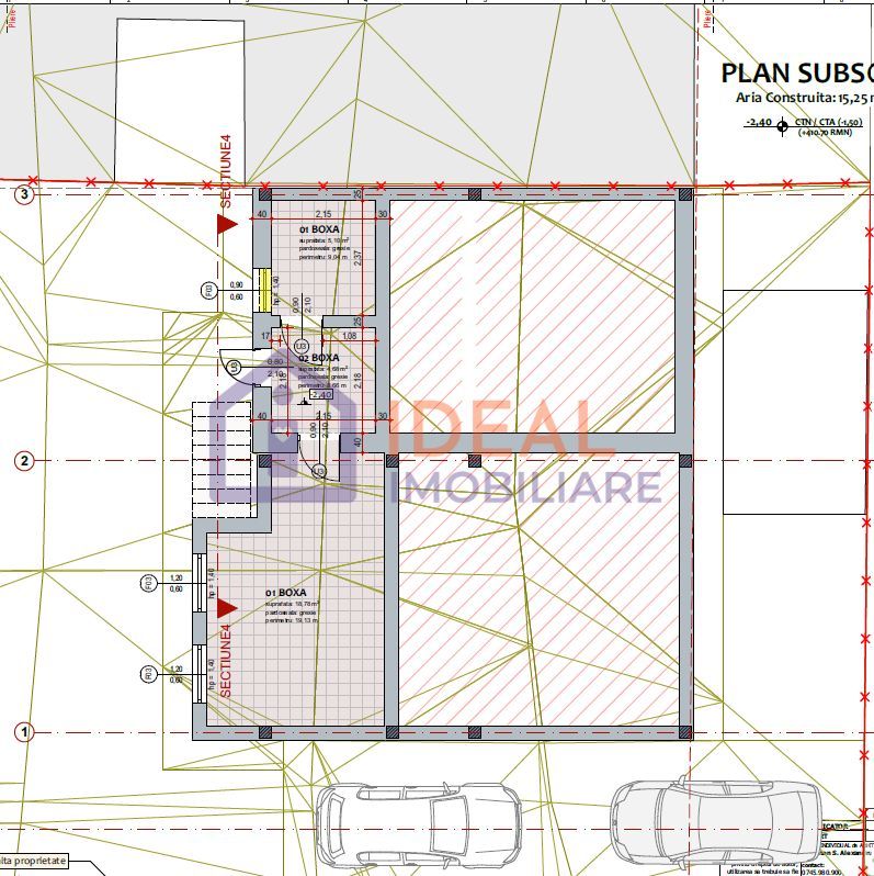 Teren intravilan 536 mp cu deschidere de 14 m –Piata Cluj - Poză 5