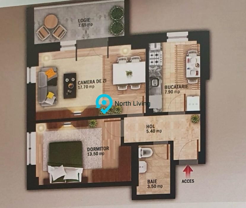 Apartament 2 camere | Parcare inclusa | Mihai Bravu - Poză 7