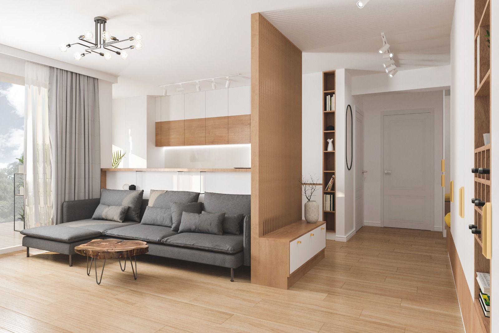 Apartament 2 camere de lux,  complex Core Timpuri Noi, parcare inclusa - Poză 1