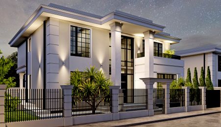 Vila de lux Selimbar proiect Beverly Hills by Casian's Residence