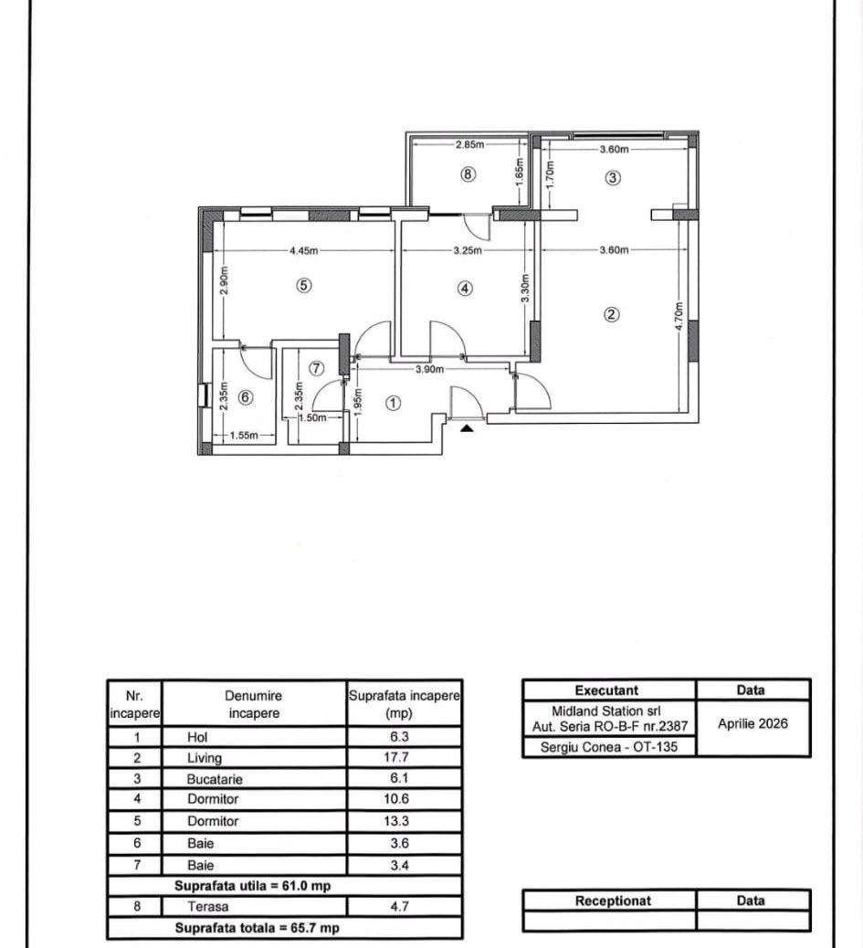 Apartament 3 camere de vanzare Bragadiru - Poză 12