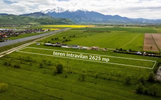 Teren intravilan, pe 2.623mp, zona de case, Rasnov, Brasov - Poză 1