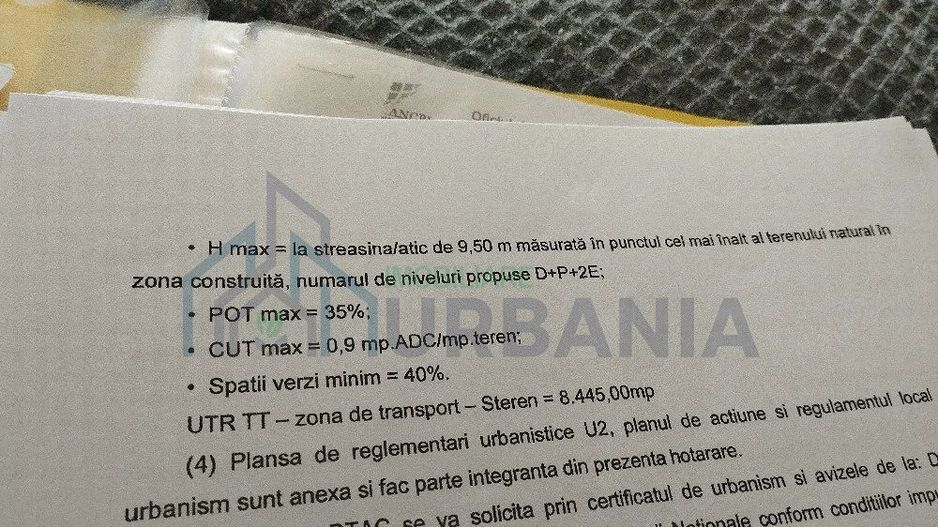 Teren intravilan de 980 mp în Iași – front stradal 20 ml - Poză 6