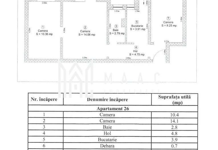 Apartament 3 Camere I ETAJ 1 I La cheie I Rahovei - Poză 11