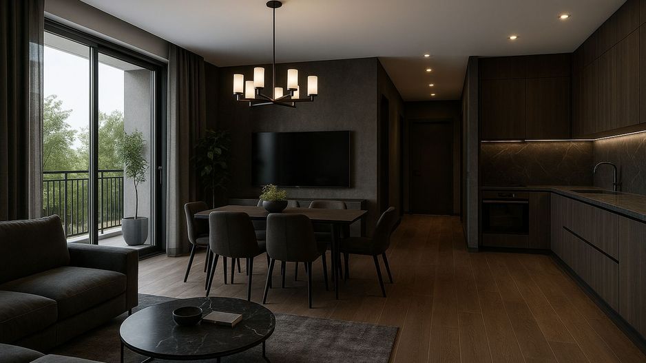 APARTAMENT 2 CAMERE+BIROU | PROIECT NOU | PREMIUM | STEFAN CEL MARE - Poză 4