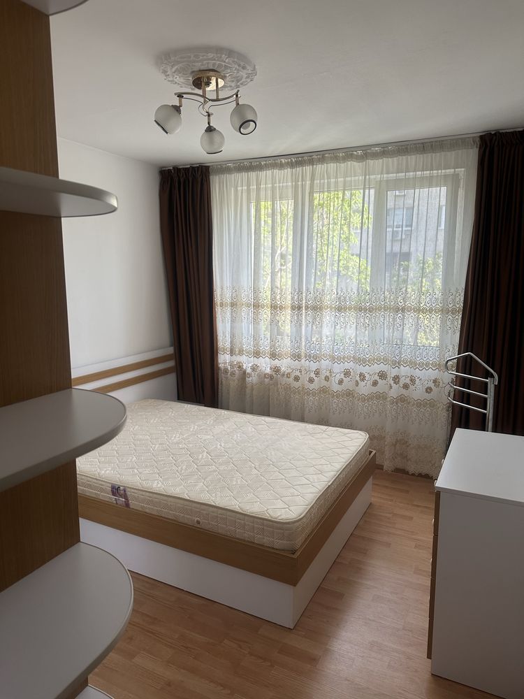 Apartament 2 camere Titan–Auchan, etaj 2/4, bloc reabilitat, mobilat utilat - Poză 1