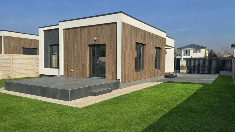 Casa MEDITERANA Tunari, 100m2 suprafata, curte 400m2, 0% comision - Poză 1