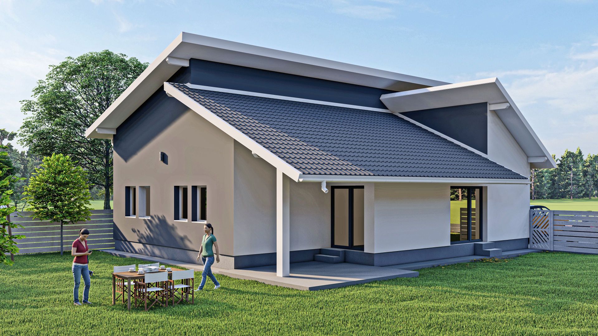 Casa individuala 4 camere Cartier Izvor Tarlungeni Brasov - Poză 13