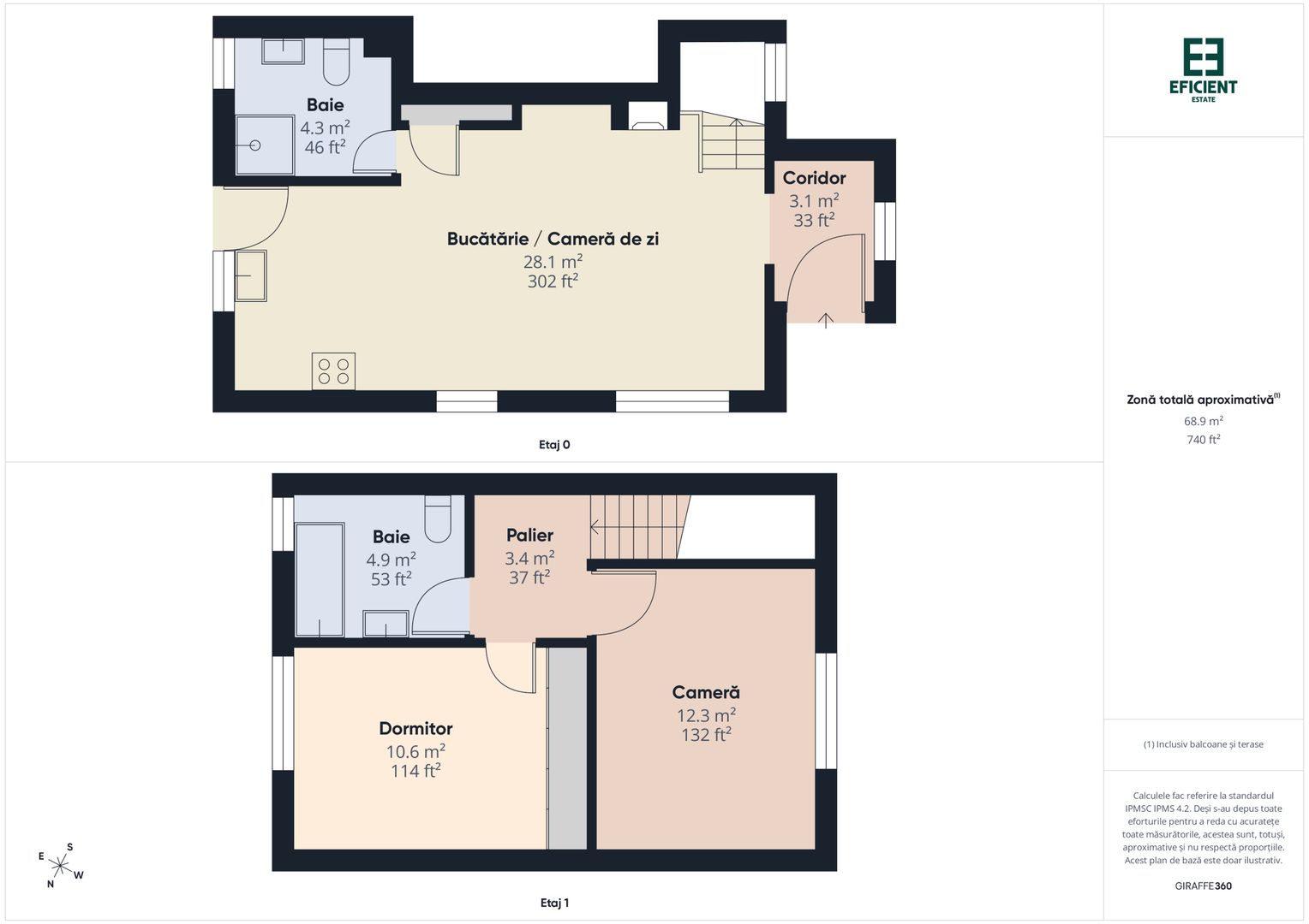Casă tip Duplex cu 3 camere și garaj - Bucovăț - Timișoara - Poză 32