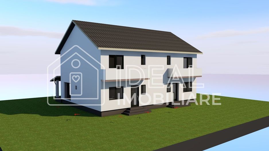 Duplex cu 4 camere si 250 mp de curte, in Selimbar - Poză 8