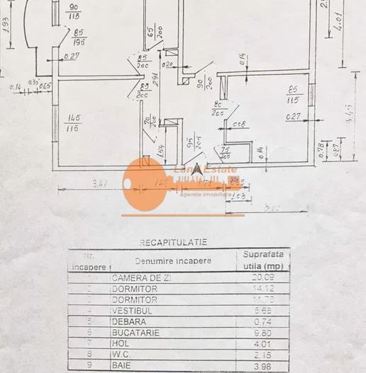 Apartament cu 3 camere 13 Septembrie(CENTRALA PROPRIE) - Poză 2
