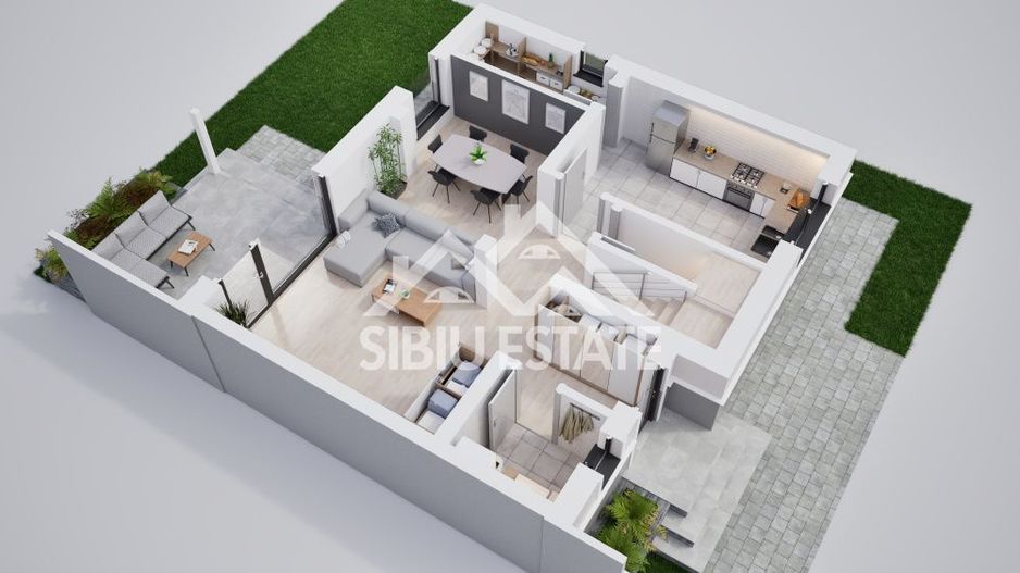 Casa ideală lângă Sibiu, cu 4 camere - confort si liniste! - Poză 5