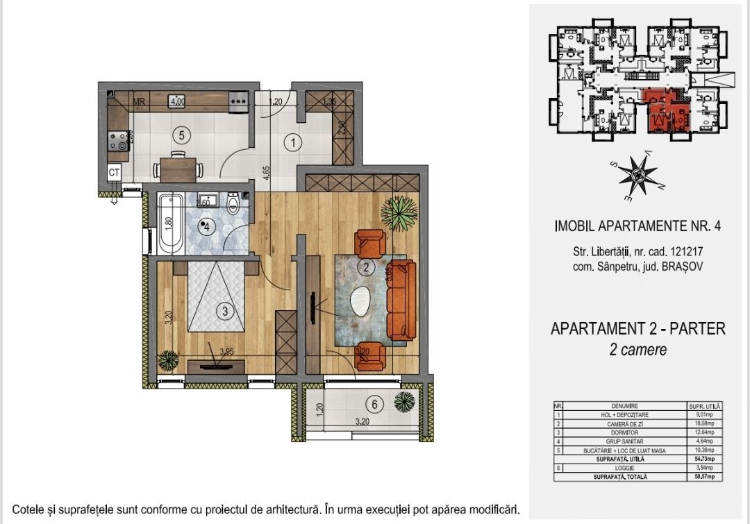 Apartament 2 camere parter Ofertă Limitată!!! 31 Decembrie 2025 - Poză 4