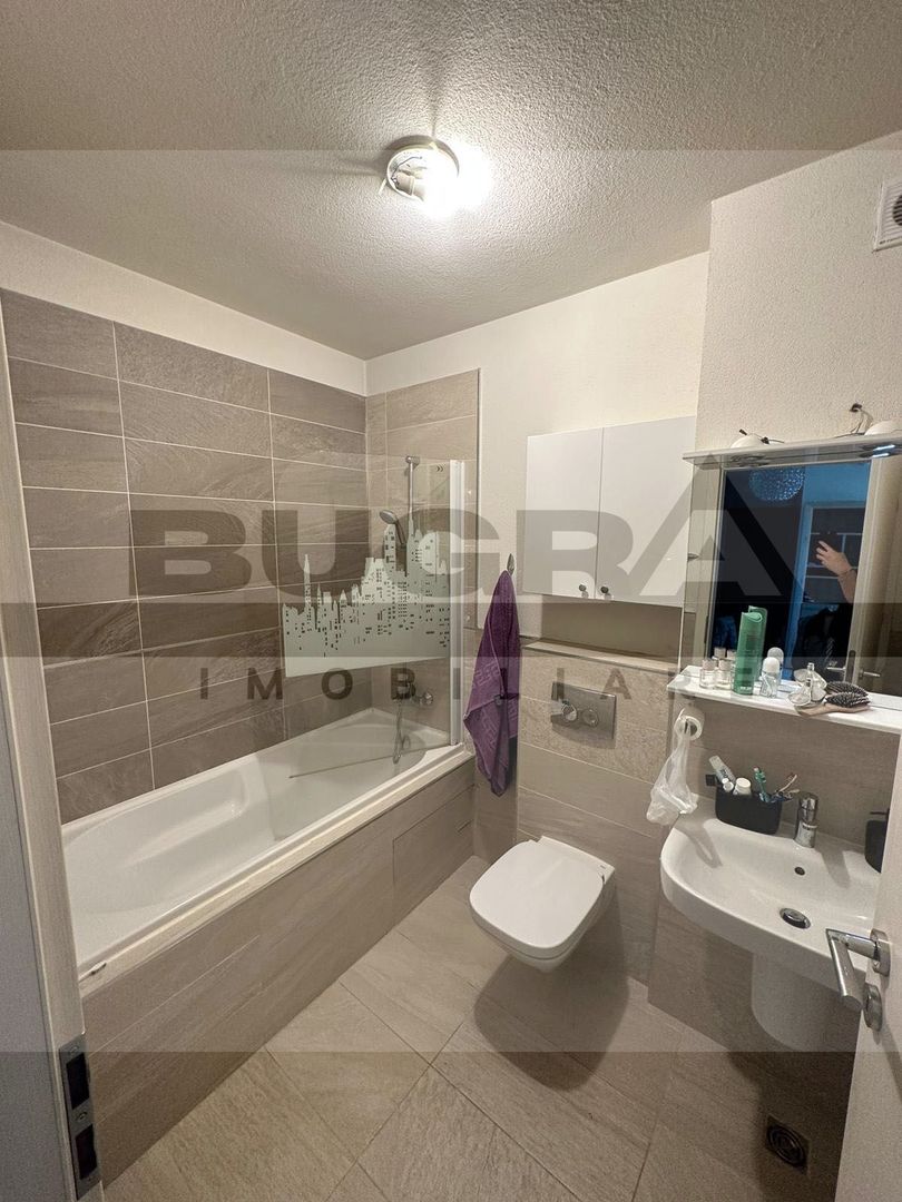 Apartament de 2 camere, modern 45mp, parcare, zona Grand Hotel Italia - Poză 3