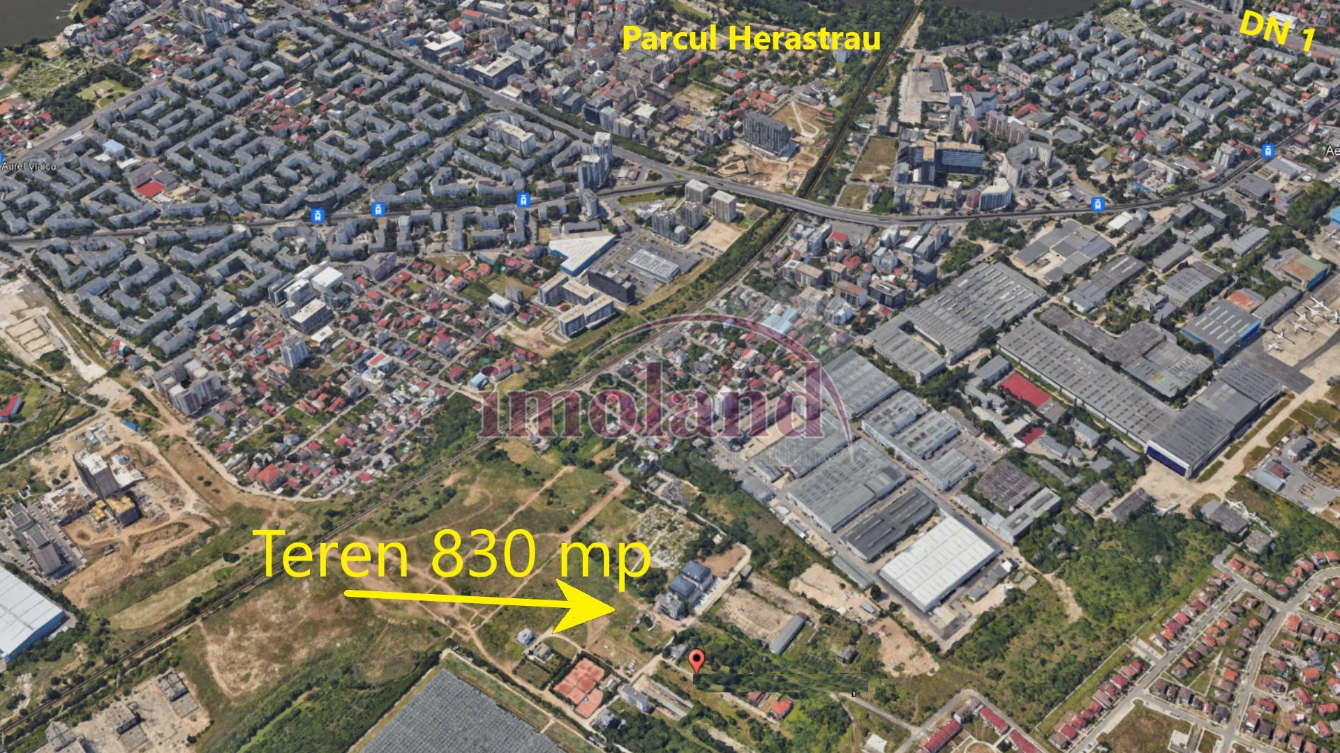 Teren 830 mp | Baneasa-Aerogarii-Aviatiei | Aurizatie de construire - Poză 2