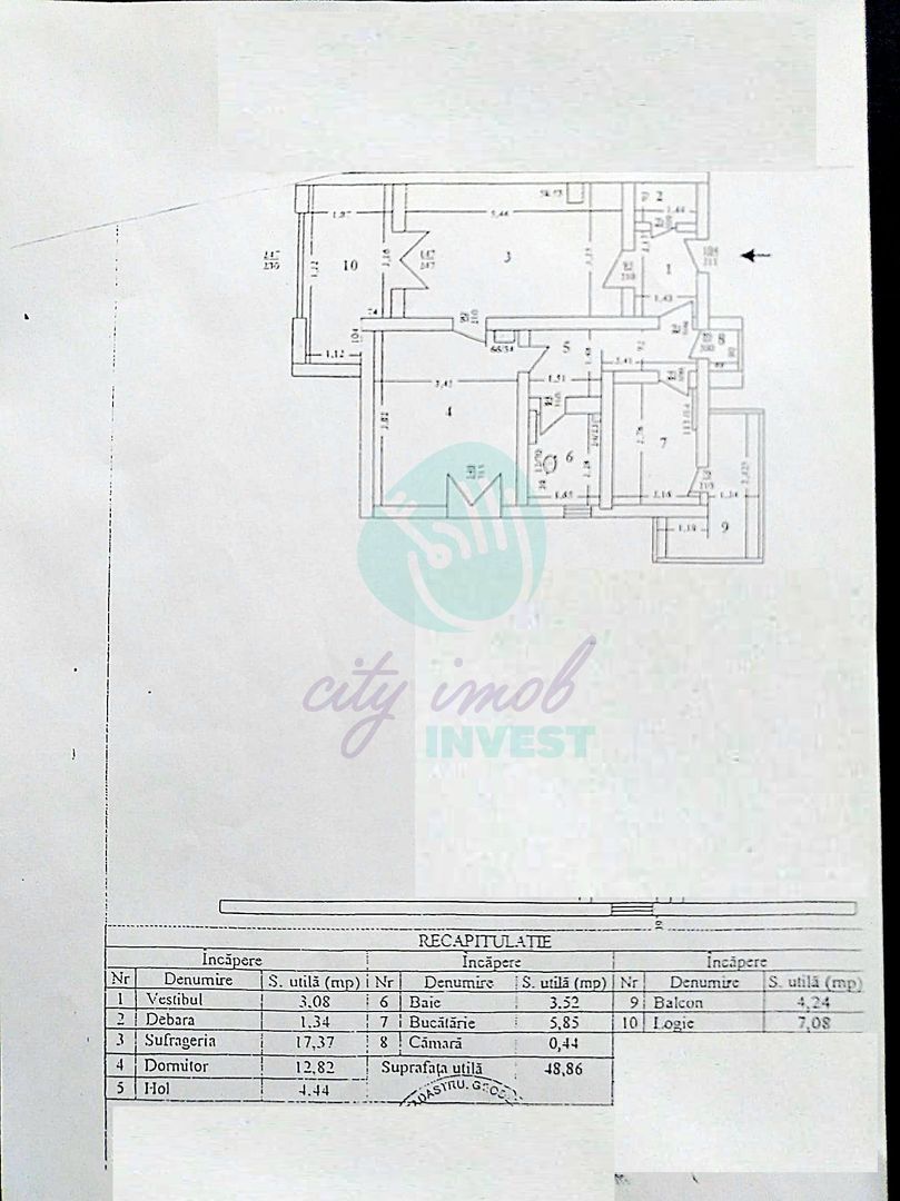 Apartament 2 camere | Parcul Verdi - Poză 6