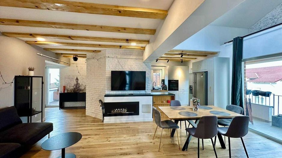 Penthouse modern 3 camere 2 bai terasa 40 mp si pod in Arhitectilor - Poză 1