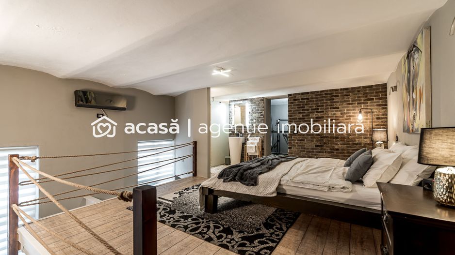 Apartament tip Loft ultracentral | parter | 90 mp | pe 2 niveluri - Poză 2