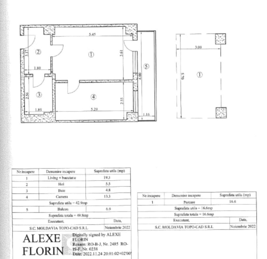 Apartament 2 camere SD si parcare subterana- Complex Himson Tatarasi - Poză 7