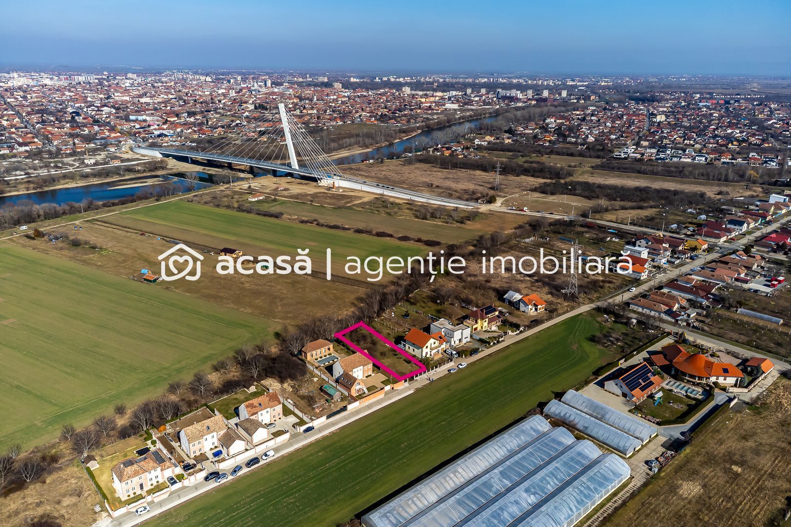 De vanzare teren de 880 mp - front stradal 16.5m - Aradul Nou - Poză 2