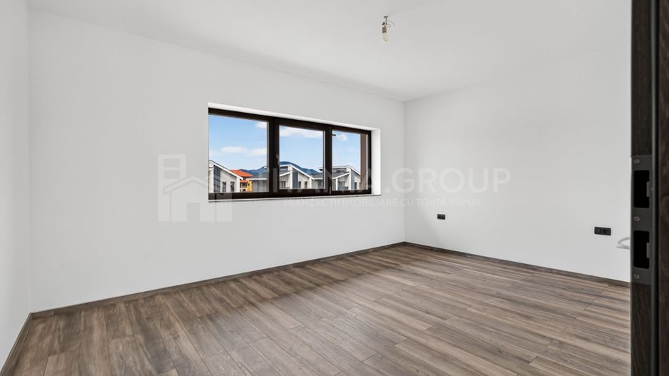Vila cu arhitectura deosebita, teren 636mp, Cristian, Brasov - Poză 11