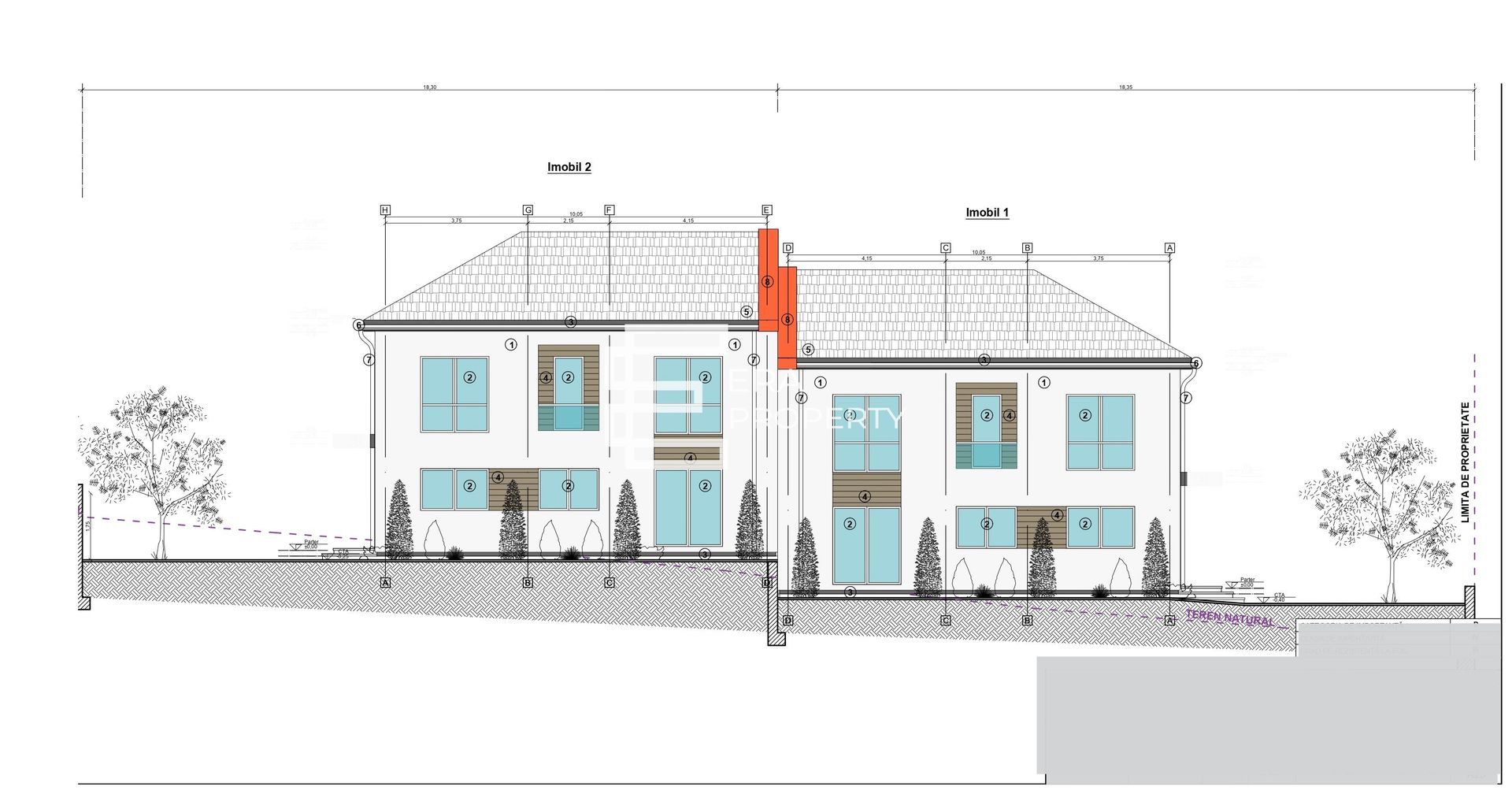 Duplex 4 Camere teren 300 mp  -Locație Centrală, Sura Mică - Poză 7