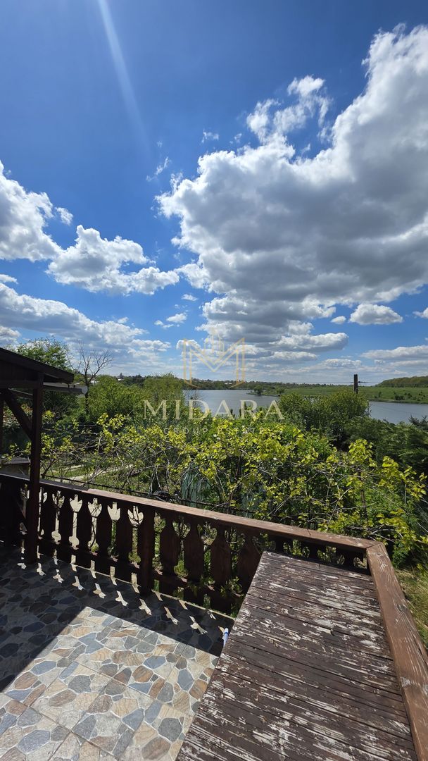 Casă + teren 887mp | Moara Vlăsiei | Priveliște către lac ! - Poză 10