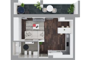 Apartament 1 camera Torontalului - Poză 9