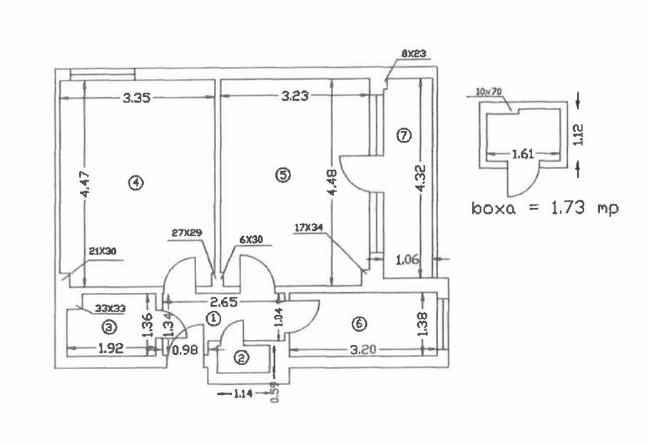 2 camere | Unirii | Cocor | Centrul Vechi | - Poză 14
