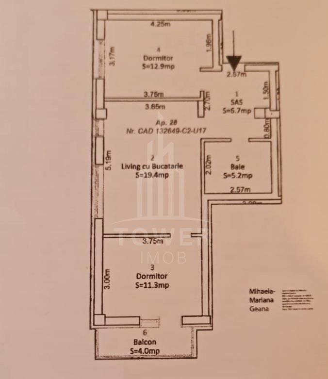 Spațiu de birouri de închiriat –  bloc nou, Turnișor - Poză 8