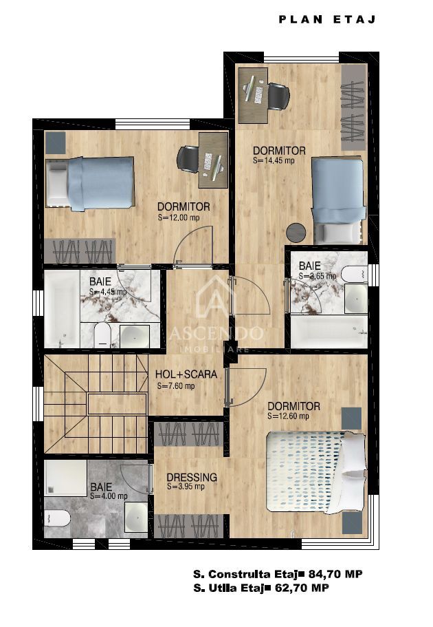Casă 5 camere în complex privat Bragadiru | Curte și 2 parcări - Poză 22