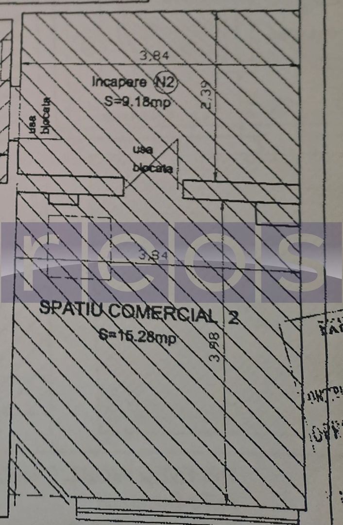 DE INCHIRIAT  SPATIU COMERCIAL – DOROBANTI – 25 MP – VAD EXCELENT - Poză 3