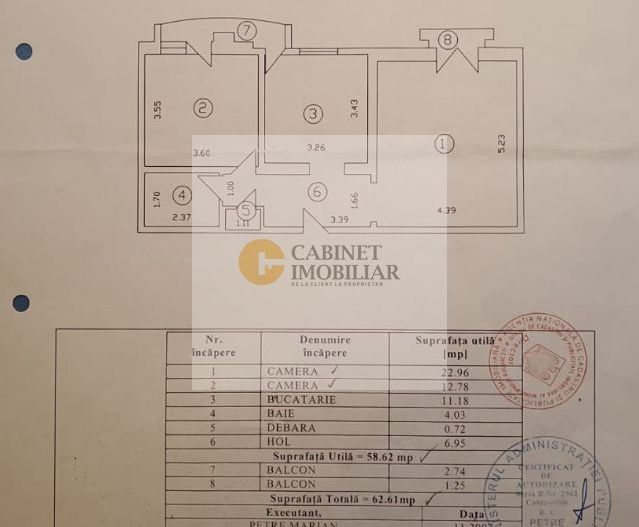 2 camere I Rond Alba Iulia I Etaj 1 I Decomandat - Poză 15