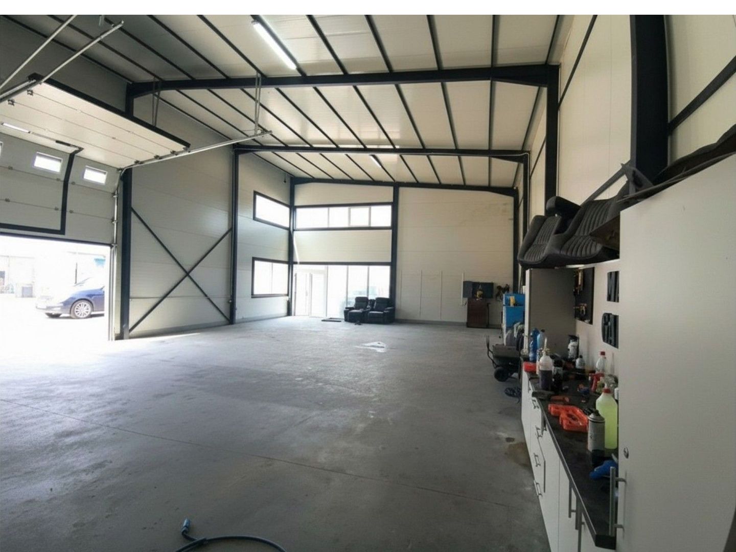 Hala de închiriat I Scheia – Suceava I 158 MP I Acces E85 I 1500 € - Poză 2