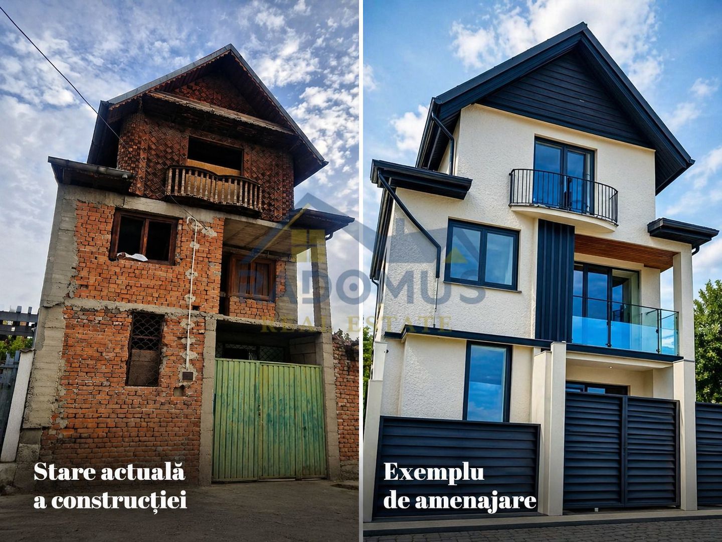 Casă S+P+1+M "la roșu" – Str. Dreptății - Ploiești -103 mp utili - Poză 1