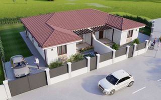 Casa, case semifinisate, la rosu, fundatie, complex rezodential Amati - Poză 1