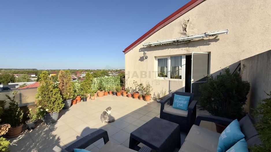 Apartament 3 camere cu terasa de 30 mp | Complet mobilat - Poză 3