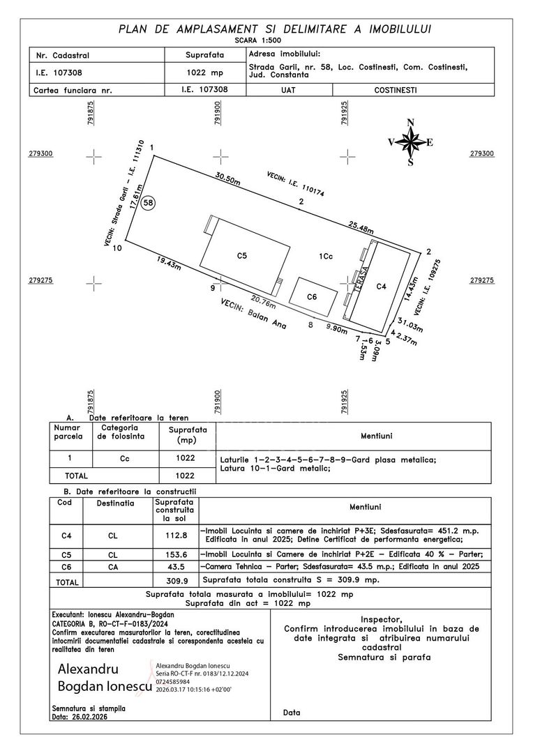 Pensiune la cheie Costinesti | 1022mp | Autorizata ISU | Centrala Gaz - Schiță 31