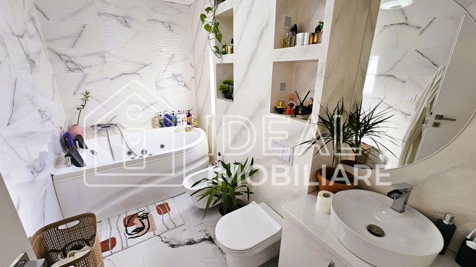 Casă tip duplex cu 4 camere, complet Mobilat, Selimbar - Poză 14