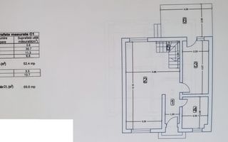 Casă Individuală 🏡 | Domnești 📍 | P+1 | 4 Camere | 3 Dormitoare 🛏️ - Schiță 12