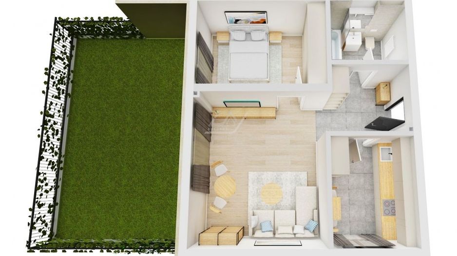 Comision 0! Gradina proprie.  Bucatarie inchisa. Loc de parcare. - Poză 8