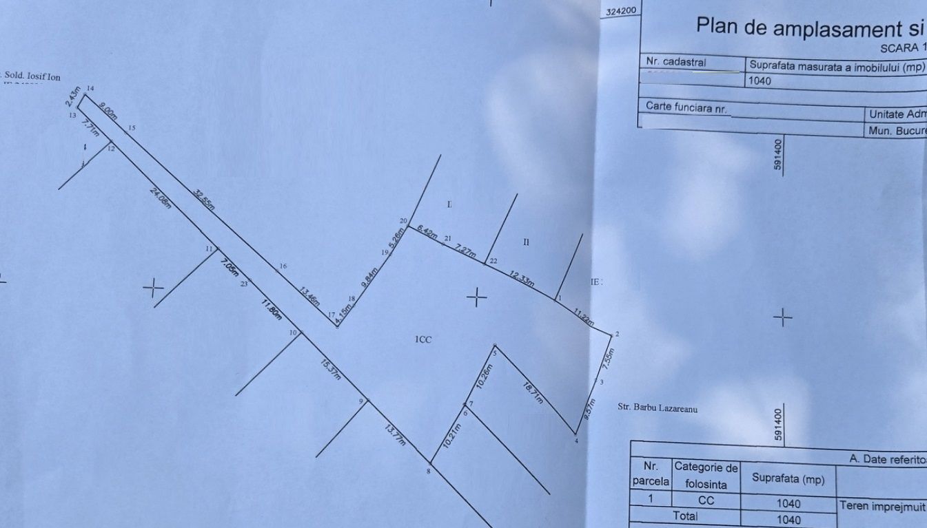 Dristor Ramnicu Sarat Teren 1040mp dubla deschidere COMISION 0% - Poză 2
