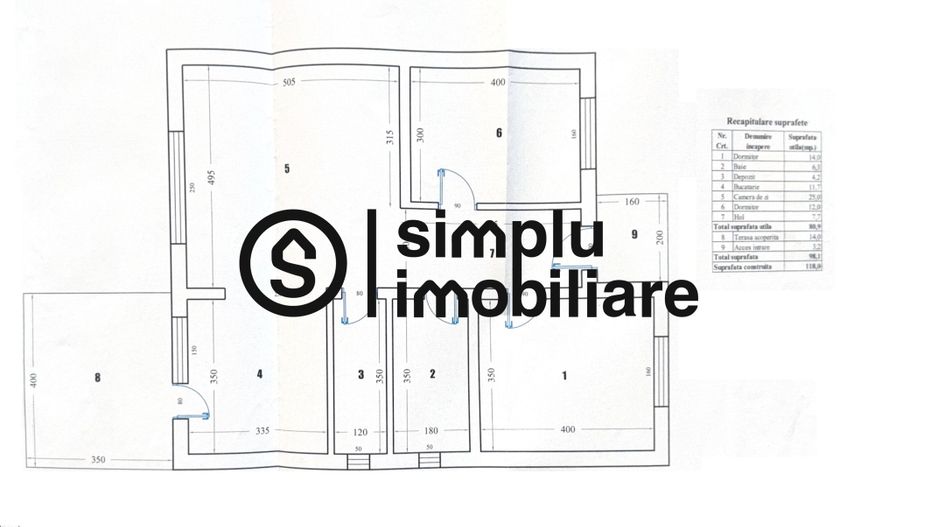 Casa moderna - Carcea - Schiță 10