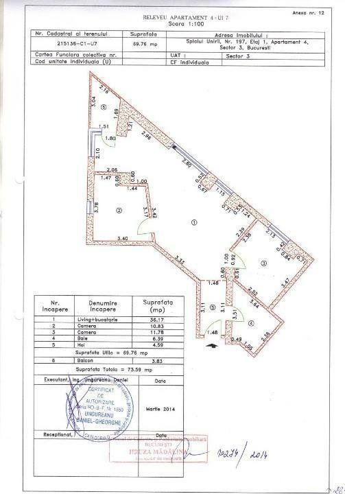 3 camere Timpuri Noi Splaiul Unirii - Poză 11